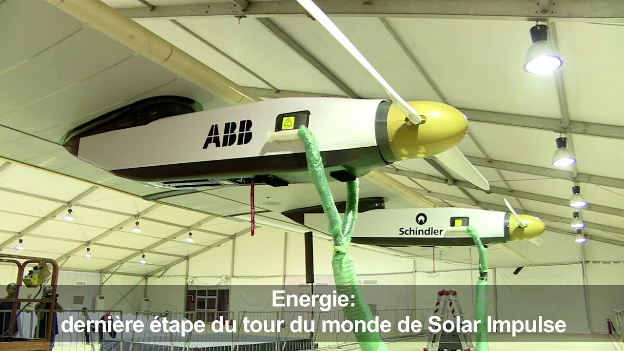 Energie: dernière étape du tour du monde de Solar Impulse