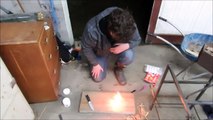 testing home made fire lighters