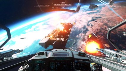 Space Warfare - All Space Combat Scenes from Call of Duty Infinite Warfare