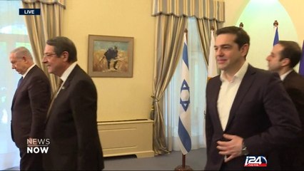 Netanyahu meets with Cypriot president to discuss economic cooperation