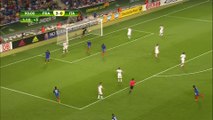 Foot - Euro - U19 - Bleus : Le but de Diop contre l'Italie