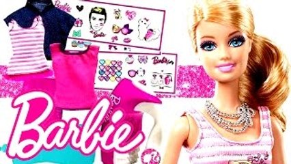 Barbie Tişört Tasarım Merkezi - Barbie Oyuncak Tanıtımı