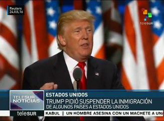 Donald Trump promete mano dura contra migración ilegal