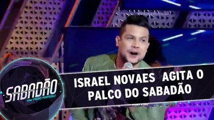 Israel Novaes agita o palco do Sabadão