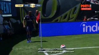 Lucas Moura Incredible Miss HD - Inter vs PSG