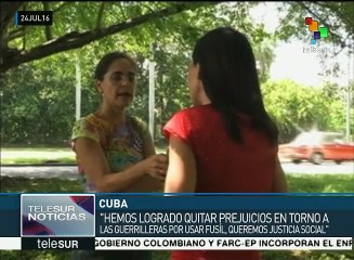 Guerrilleras de Colombia comparten su visión del fin de la guerra