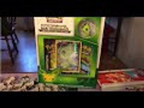 Opening weighed Celebi Mythical Collection Box Pokemon Generations