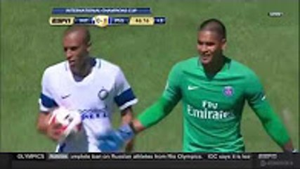 Inter Milan 1 - 3  Paris Saint Germain PSG - All Goals & Full Highlights HD - 24.07.2016