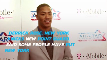 Derrick Rose says Knicks called 'super team' like Warriors