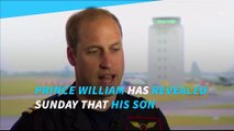 Prince William reveals Prince George was 