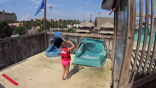 Scary Bahnzai Water Slide at Schlitterbahn Galveston