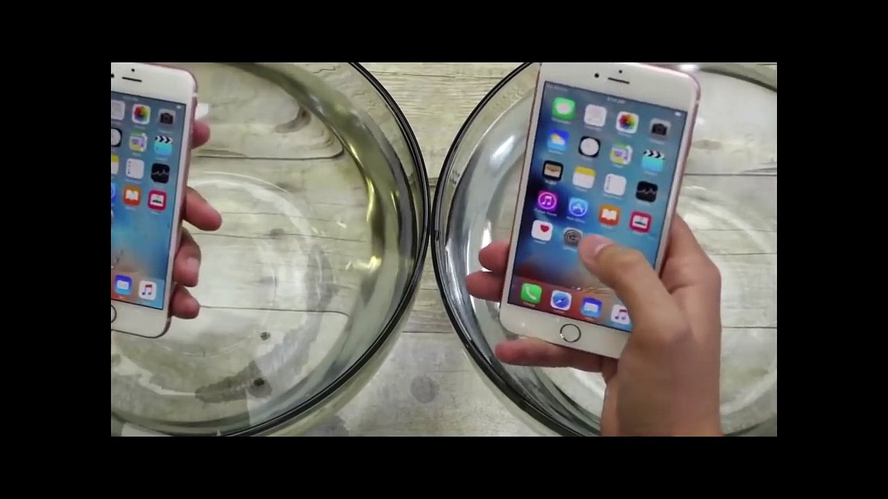اختبار ايفون 6S و 6S Plus تحت الماء