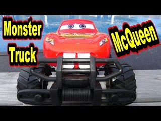 The World's Launch of Monster Truck Lightning McQueen with Off Road Lightning McQueen