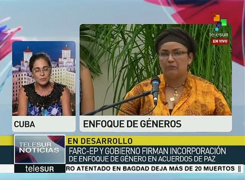 Propone ONU más acuerdos con visión de género para conflictos armados