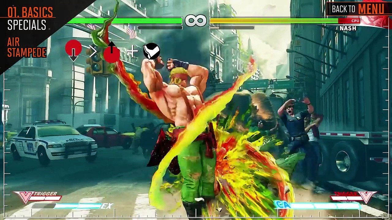 Street Fighter V✔ SFV : Alex Official Character Guide