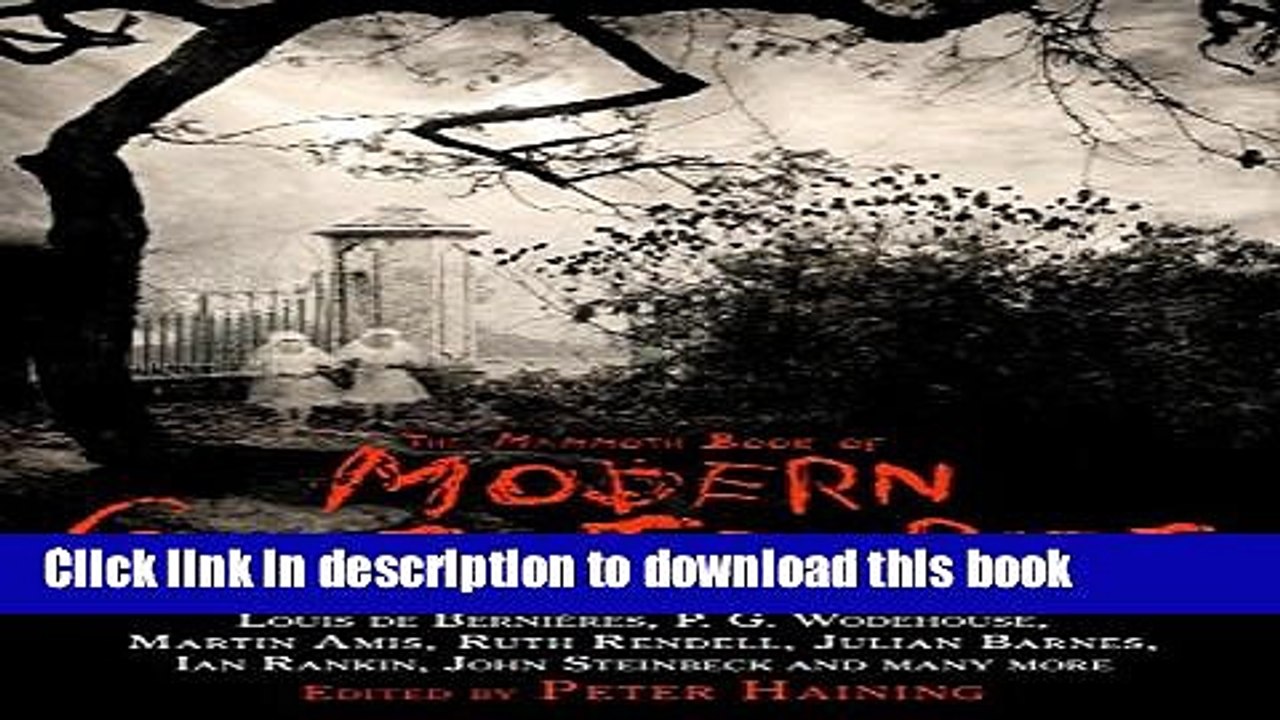Download The Mammoth Book of Modern Ghost Stories PDF Online