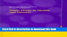 [Download] Nitric Oxide in Health and Disease (Biomedical Research Topics) [PDF] Full Ebook