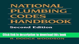Download National Plumbing Codes Handbook  Ebook Free