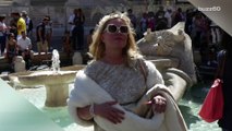 Woman Faces Huge Fine For Frolicking in Rome's Trevi Fountain