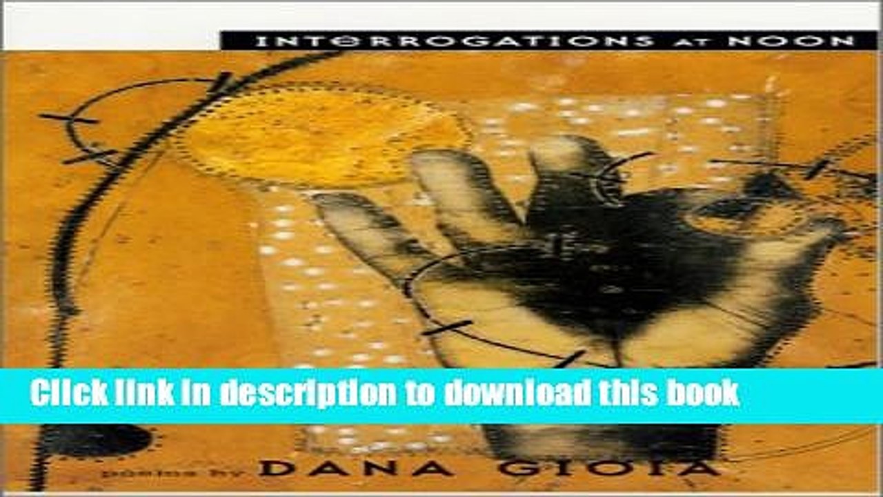 Read Interrogations at Noon: Poems PDF Free