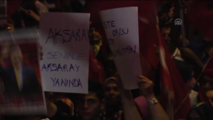 Cumhurbaşkanlığı Külliyesi'ndeki Demokrasi Nöbeti Devam Etti