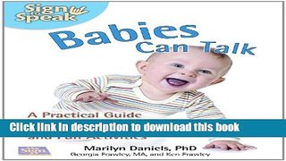 Download Babies Can Talk (Sign to Speak) E-Book Download