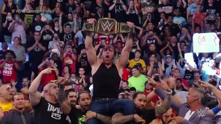 WWE BATTLEGROUND 2016 Roman Reigns VS Dean Ambrose VS Seth Rollins HD Match