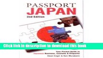 Download Books Passport Japan: Your Pocket Guide to Japanese Business, Customs   Etiquette
