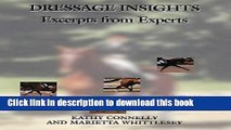 [PDF] Dressage Insights: Excerpts from Experts [Read] Full Ebook