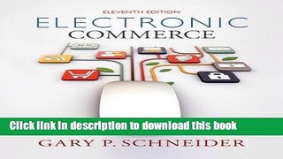 Read Electronic Commerce  Ebook Free