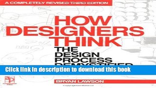 Read How Designers Think  Ebook Free