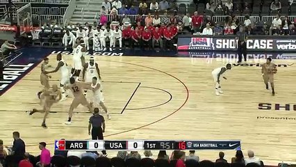 USA vs Argentina Exhibition Game Full Highlights