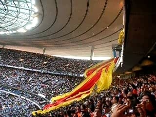 tifo stade de france finale cdf 2007