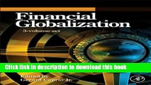 Read Books Handbooks in Financial Globalization: 3-Volume SET ebook textbooks