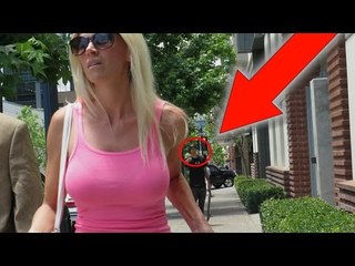 Blind Man Dropping Money Social Experiment - Funny Pranks 2016