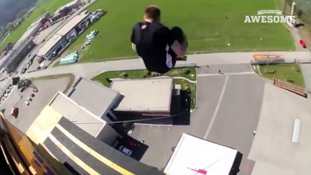 Top Five Acrobatic Gymnastics, BMX & Extreme Airbag Jumps