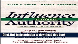 Download Books Influence Without Authority (2nd Edition) Ebook PDF