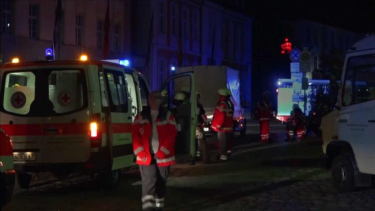 Syrian man dies carrying bomb in Germany; 12 injured