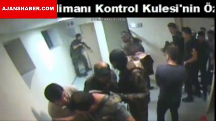 İşte havalimanı kulesine operasyon anı