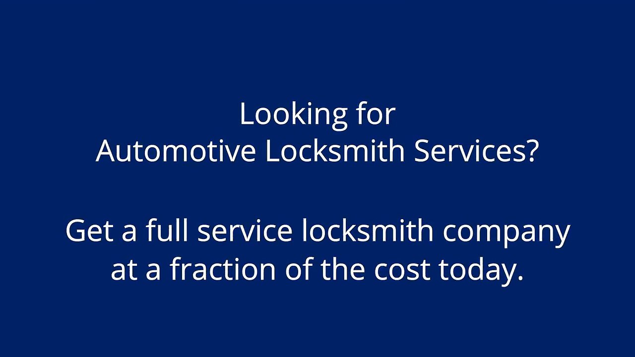 Jamestown, IN Fast Locksmith