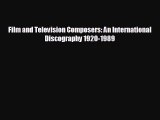 book onlineFilm and Television Composers: An International Discography 1920-1989