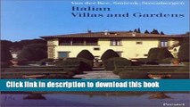 Read Italian Villas and Gardens: A Corso Di Disegno  PDF Online