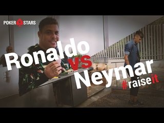 Ronaldo vs. Neymar Jr - #RaiseIt Food Challenges