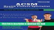 Download ACSM Health Fitness Specialist Study Guide: Test Prep Secrets for the ACSM CHFS Ebook