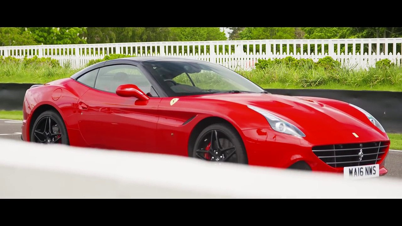 Ben Collins drives the new Ferrari California T Handling Speciale at Goodwood Sponsored Content