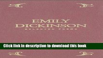 PDF Emily Dickinson: Selected Poems [Read] Online