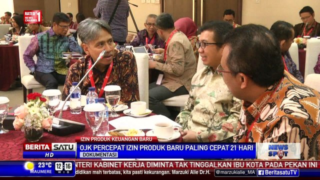 OJK Pangkas Waktu Izin Produk Pasar Keuangan Baru