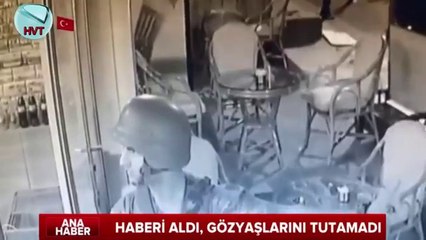 Darbe yapıldığını televizyondan öğrenen asker gözyaşlarını tutamadı!