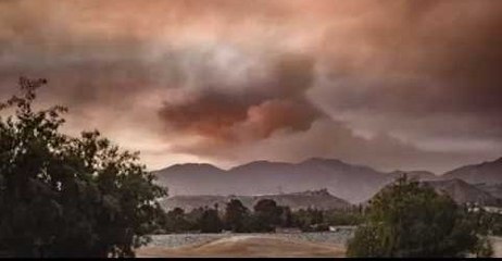 Скачать видео: Sand Fire Causes Haze Over Los Angeles County