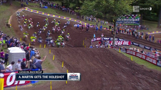 Pro Motocross Washougal - 250 Course 1 - 1ère victoire de manche de la saison pour Alex Martin